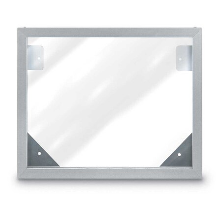 United Visual Products Drop-In Shadowbox, 8-1/2"x11", Walnut/Synt UVSB811-WALNUT-FORBO